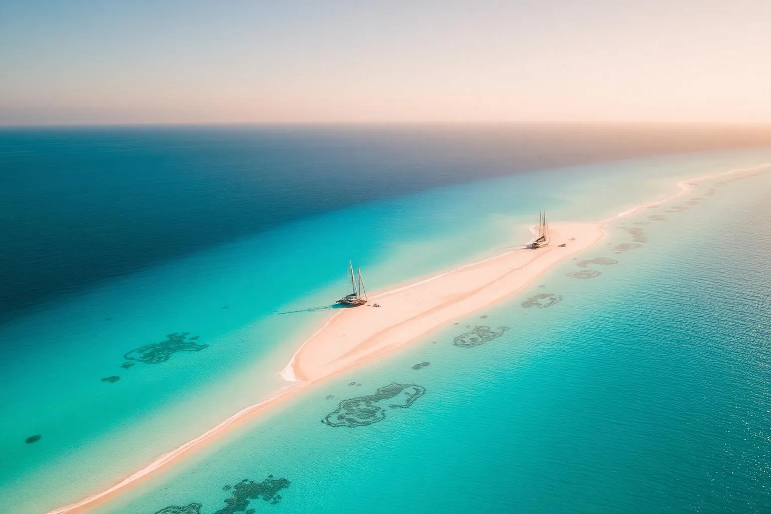 Lagune turquoise
